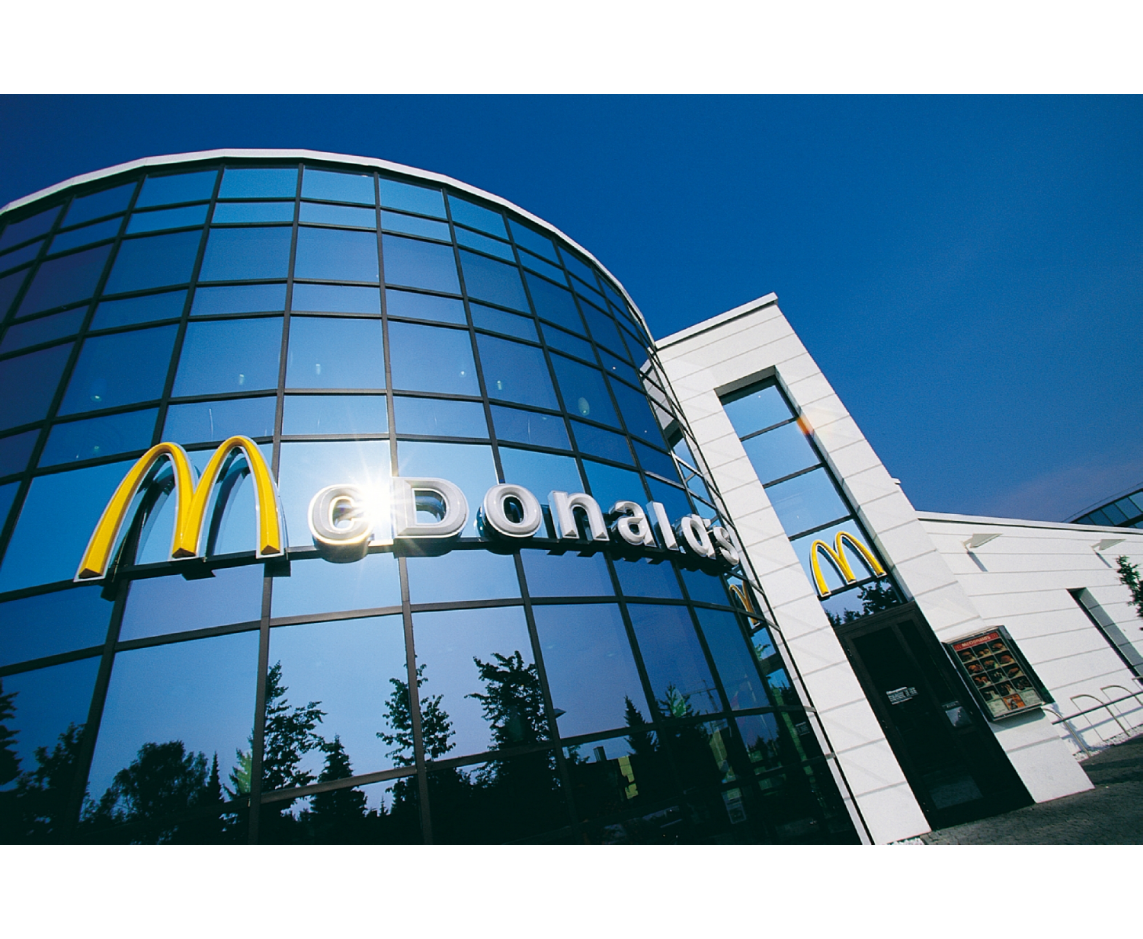 McDonalds Filiale Außenansicht
